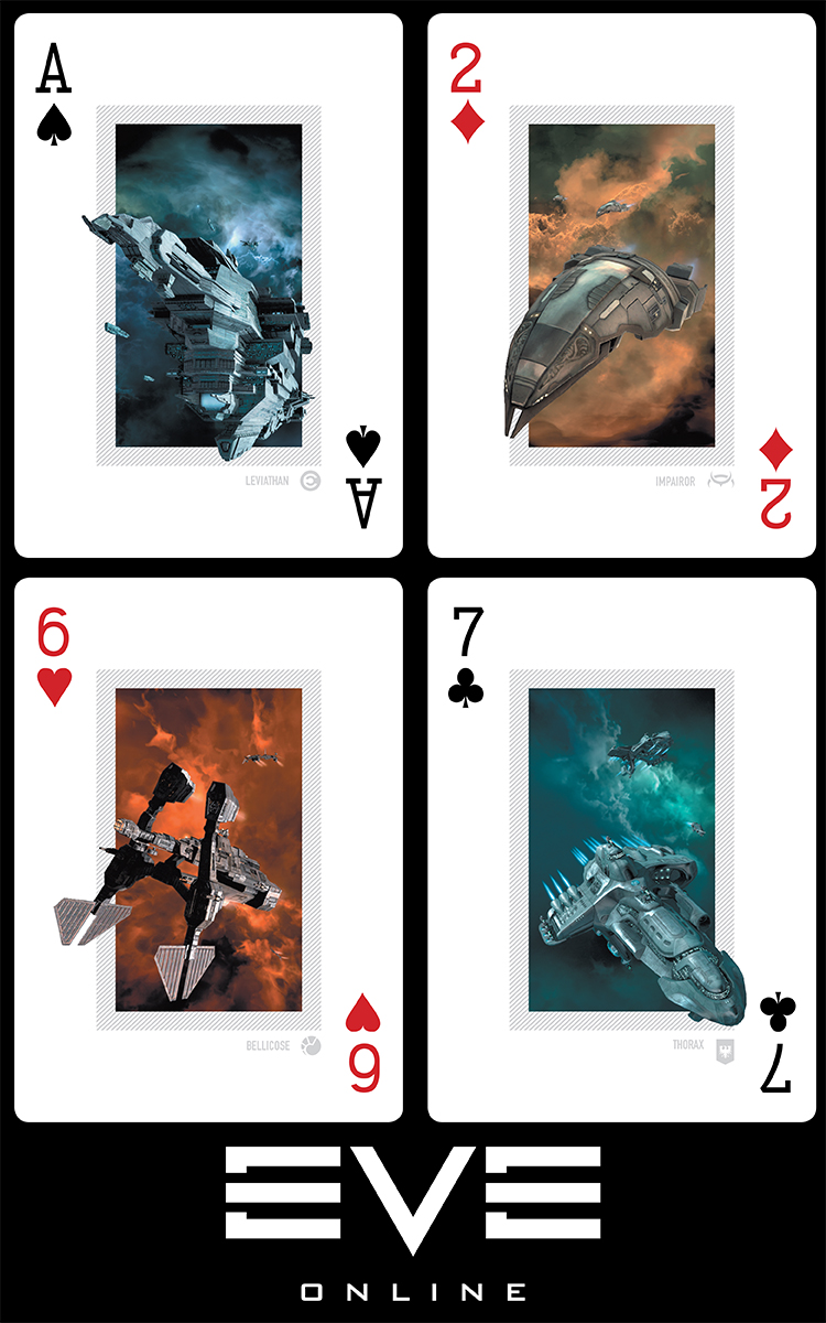 Eve Online Poker Deck Standard Suits