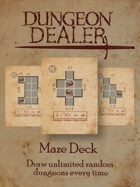 Dungeon Dealer Maze Deck 1