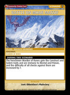 Battle On Mhar Massif - Custom Card